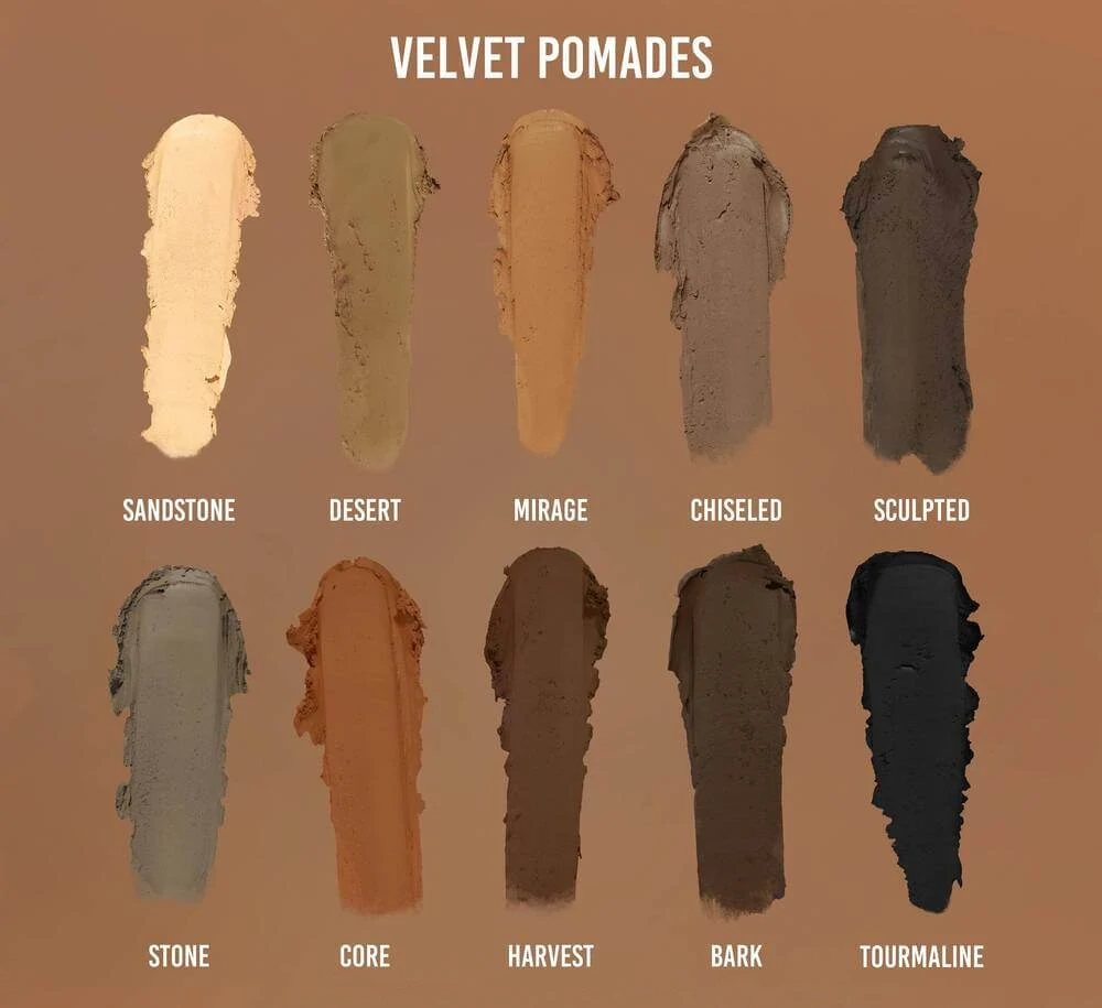 Swatches on background - Velvet