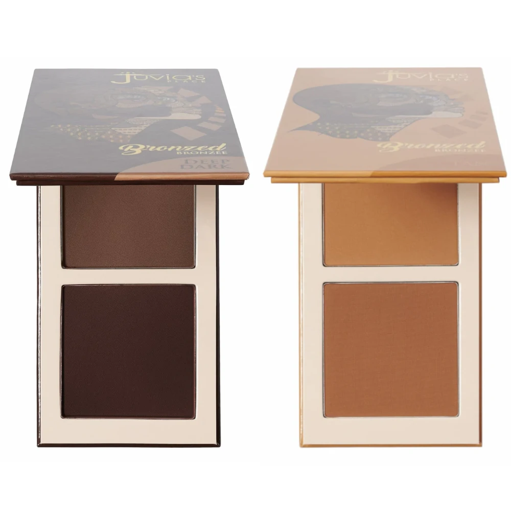 Juvia's Place Bronzed Duo Bronzer Products - Tan & Deep Dark