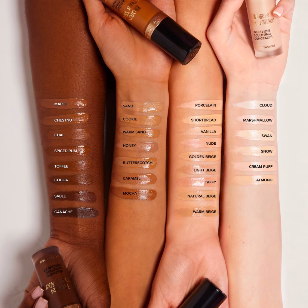 Too faced swatches